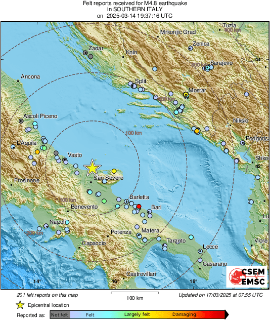 intensity map