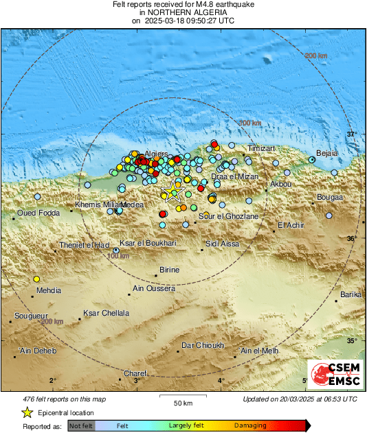 intensity map