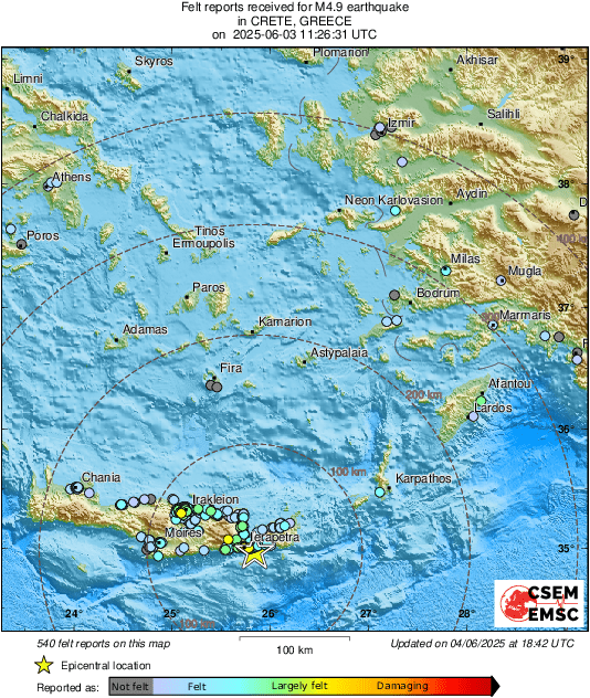 intensity map