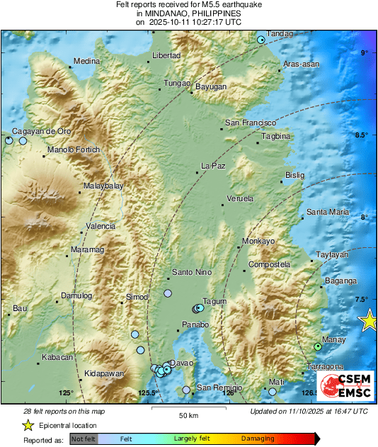 intensity map