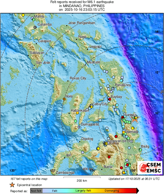 intensity map