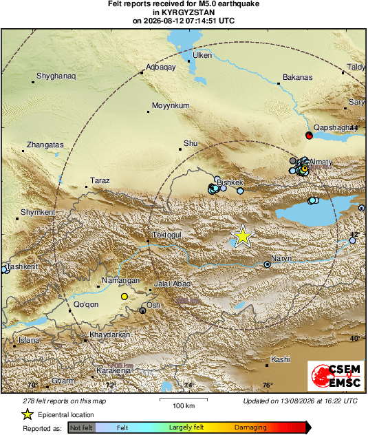 intensity map